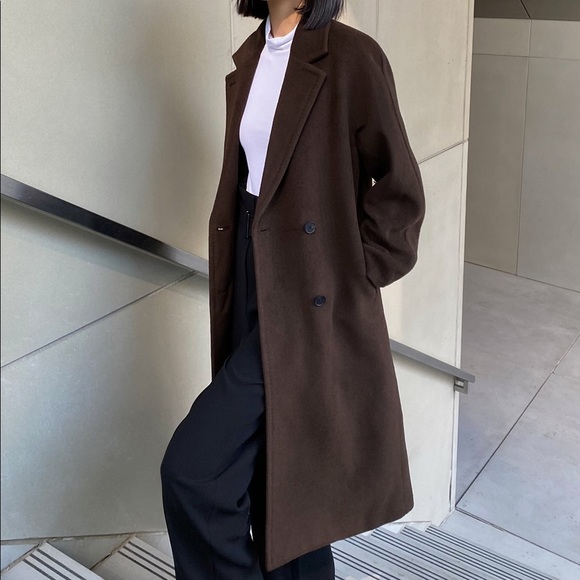 ISO Aritzia babaton slouch coat burnt cedar size2 - Picture 2 of 2